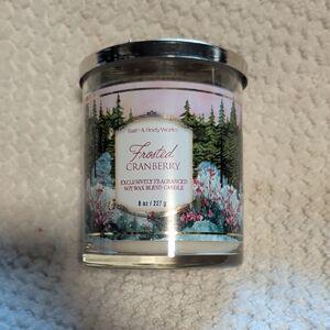 Bath & Body Works Frosted Cranberry Soy Candle